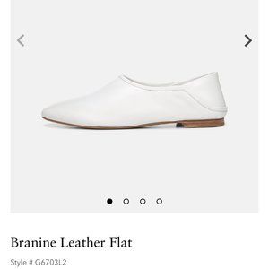 Vince Branine Leather Flat